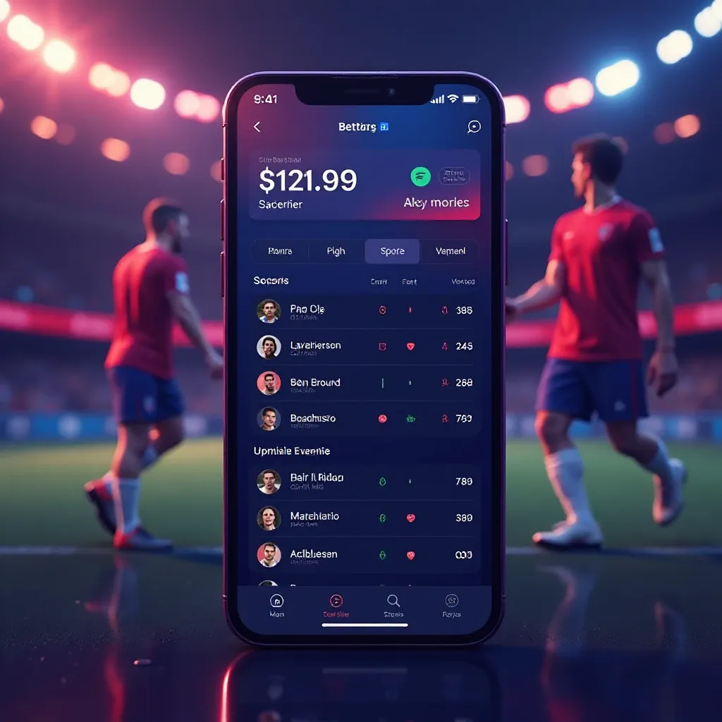 Mobile Betting Interface